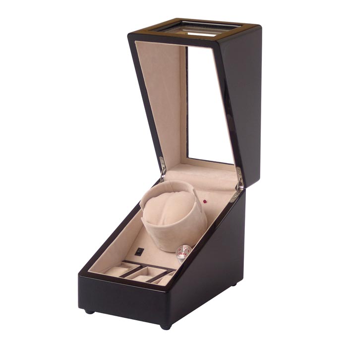 OEEA Automatic 1 watch winder with 3 watch storage cases 71301