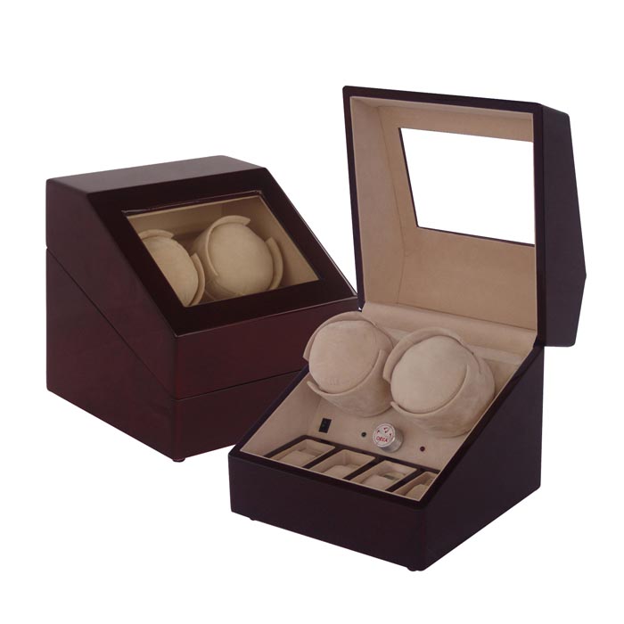 OEEA 1 Watch winders with 3 watch cases TWB102